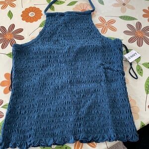NWT Old Navy blue tank xs